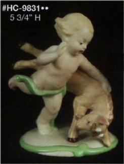 Alberta (Heinz) 9831 cherub with goat