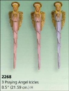 Scioto 2268 Praying angel icicles