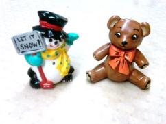 byron 1213 frosty &amp; teddy ornaments