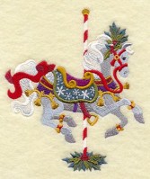 Carousel Christmas Horse