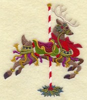 Carousel Christmas Reindeer