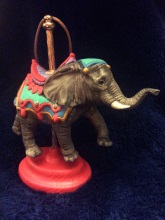 carousel ornament elephant