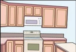 clipart kitchen counter