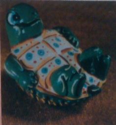 Duncan TM 0046 turtle on back