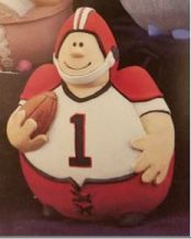 Gare 1351 Roly-Poly Football Player