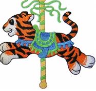 KIDS CAROUSEL TIGER PIC
