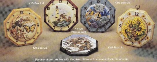 kinzie 0129 octogon base (for clock)