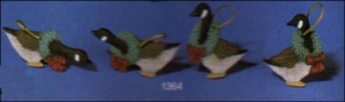 Scioto 1364 duck ornaments