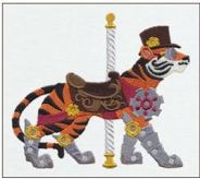 STEAMPUNK CAROUSEL TIGER