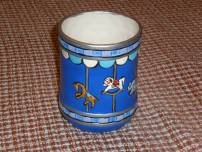 TCU 0271 Carousel Jar in Blue