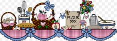clipart kitchen border