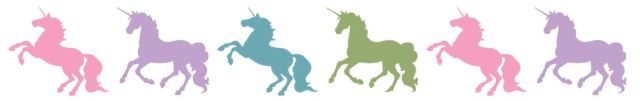 clipart unicorn border