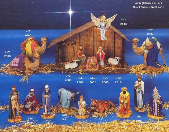 Holland large nativity