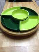 Duncan 0253a 0254a 0255a lazy susan with center &amp; lid