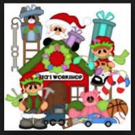 clipart Santas Workshop