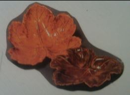 Duncan 0257 small leaf dishes