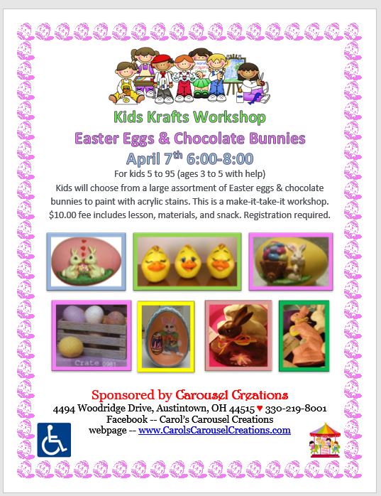 KK Easter Eggs &amp; Chocolate Bunnies 4-7-2017