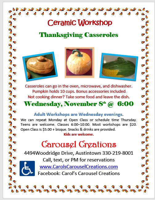 WS 11-8-2017 THANKSGIVING CASSEROLES