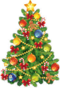 clipart Christmas tree