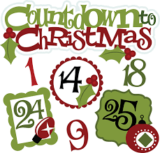 countdown to christmas clipart