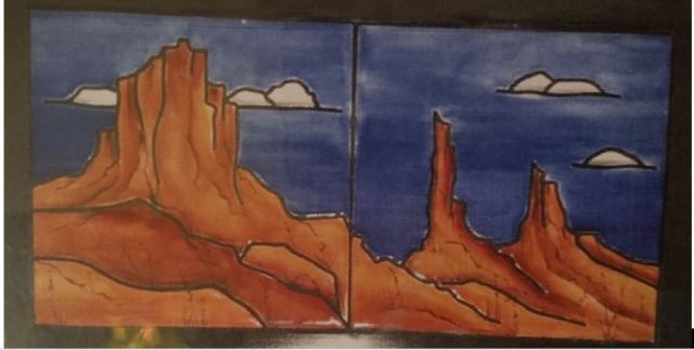 CLUB DAVID 1401 Monument of the Valley Incised Tiles