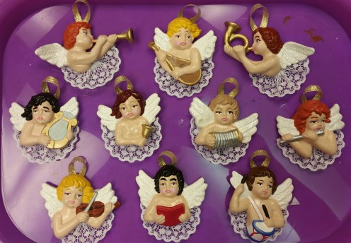 singing cherub ornaments (10)