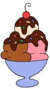 clipart ice cream sundae