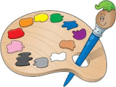 clipart paint pallet