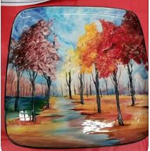 David Hoff textured trees project