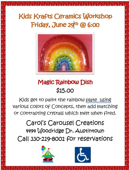 KK 6-29-2018 Magic Rainbow Dish