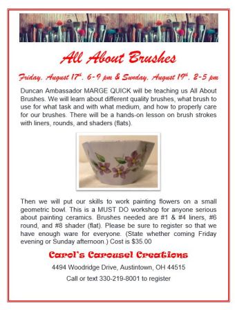 All About Brushes WS POSTER 8-17-18