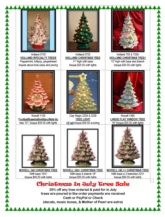 Christmas in July 2018 Trees page 2