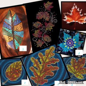 Drus dot mandela fall leaves