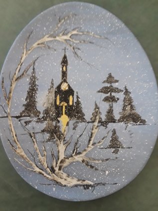 Duncan U Dec 2019 Classical Christmas Winter Church Scene