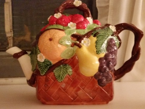 Fruit basket teapot (glaze &amp; concepts)