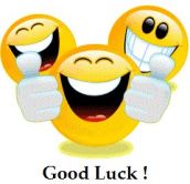 smiley face good luck clipart