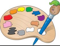 clipart happy paint pallet