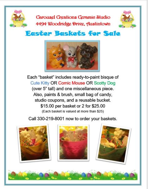 Easter Baskets for Sale