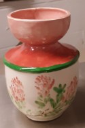 Flower of Hawaii on Hyacinth vase fired