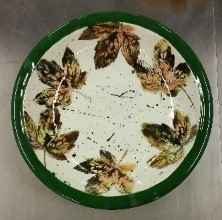 Ann Original Pasta Bowl (leaf silkscreen)